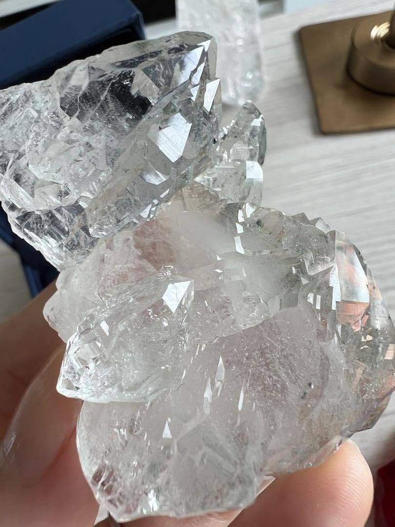 Amazon.co.jp: 超透明度 AAA メルー水晶 ヒマラヤ産 カテドラル 水晶