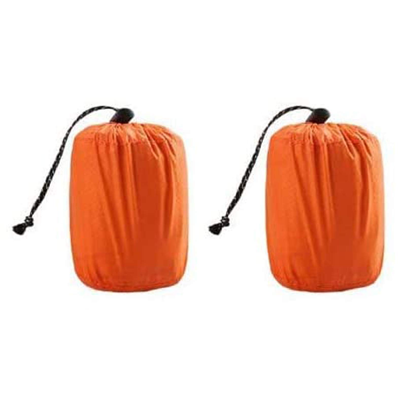 EAR PADZ Survival Sleeping Bag, Emergency Bivvy Bag Emergency Rescue Blanket Reusable PE Aluminum Film for Outdoor Camping, Hiking