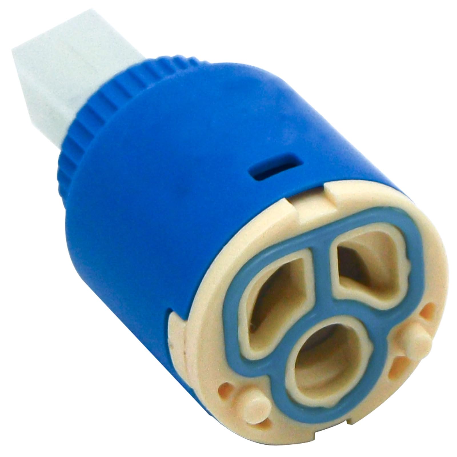 Piezas de repuesto de cartucho de grifo para válvula de grifo de un solo mango, cartucho de cerámica de 25 mm de diámetro, compatible con Kohler, Pfister, Avalon, Treviso, etc., piezas de
