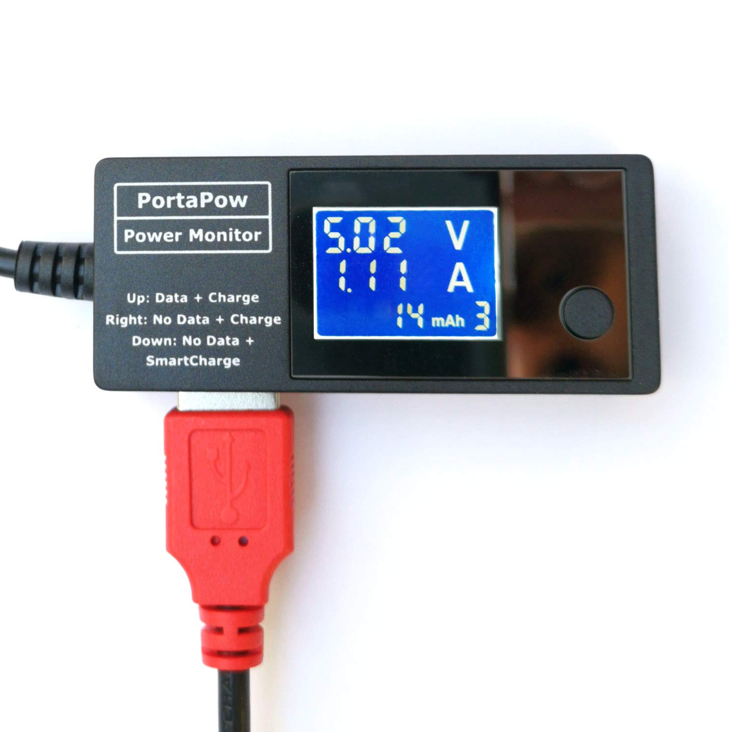 Image secondaire de PortaPow Multimètre USB Chargeur Testeur/Voltmètre/Ampèremètre - Moniteur de Courant