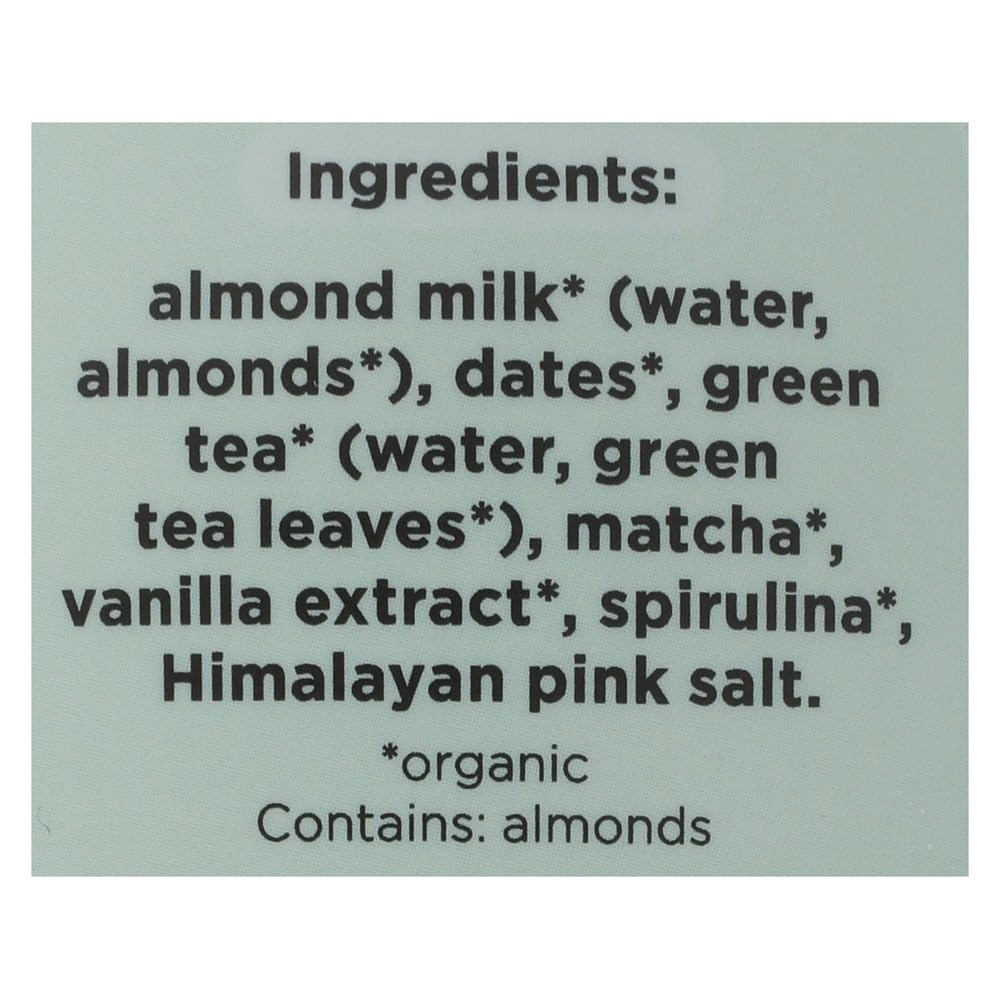 POP AND BOTTLE Organic Matcha Cold Brew Almond Milk Latte 32 FZ — view 3