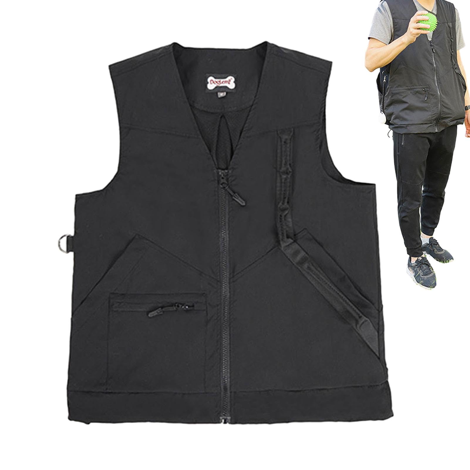 Dog Training Vest, Pet Trainer Vest Dog Handler Trainer VestWindproof