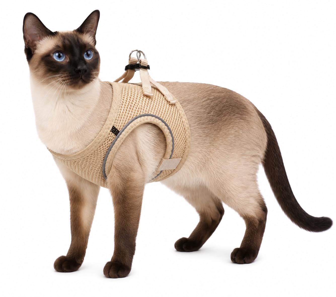 Flamingo Cat Harness Step&Go Berta Beige M 29-33cm 42-46cm