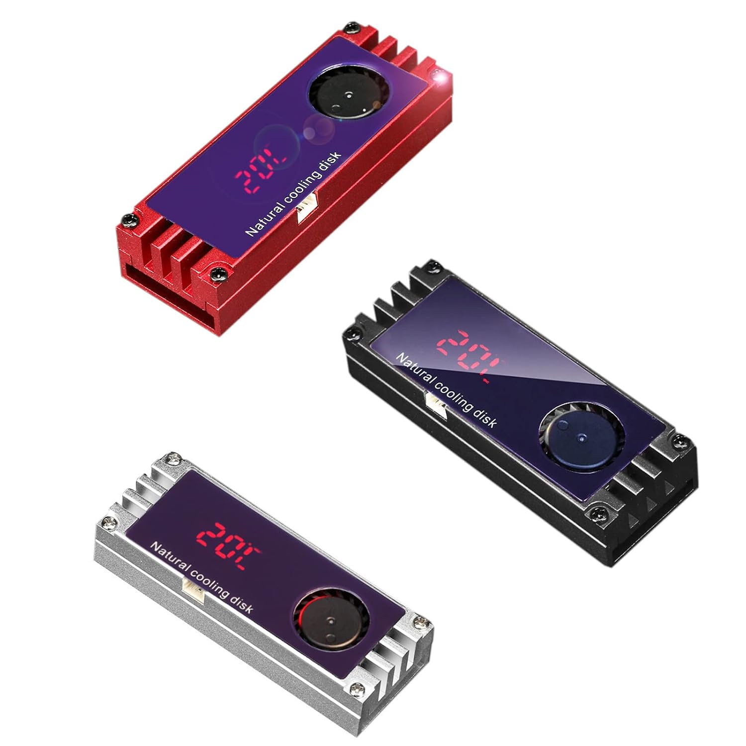 Heatsink Heat Dissipation Radiators M.2 Cooling Heat Sink Thermal Pad for NVME M.2 2280 22110 SSD Hard