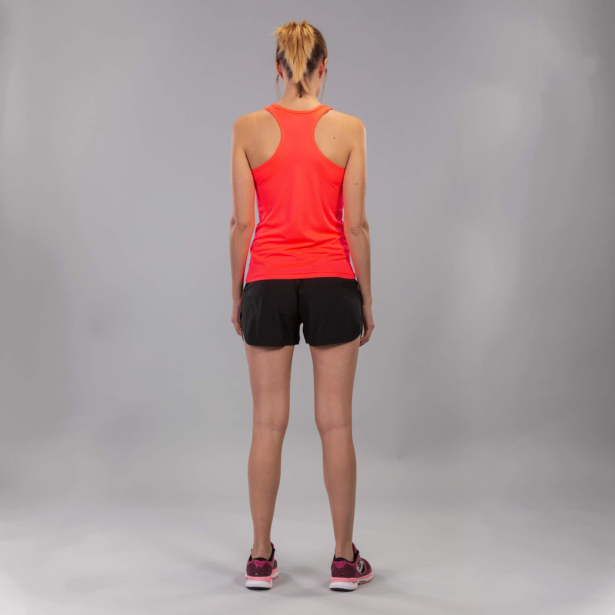 Joma - Camiseta Deportiva de Tirantes Mujer, 4XS - XL - Control de Humedad Corporal y Libertad de Movimiento - Sienna
