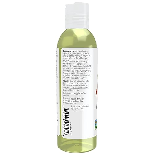 Miniatura 3 de NOW Solutions, aceite de semilla de uva, cuidado de la piel para pieles sensibles, hidratante sedoso ligero para todo tipo de piel, 4 onzas (paquete