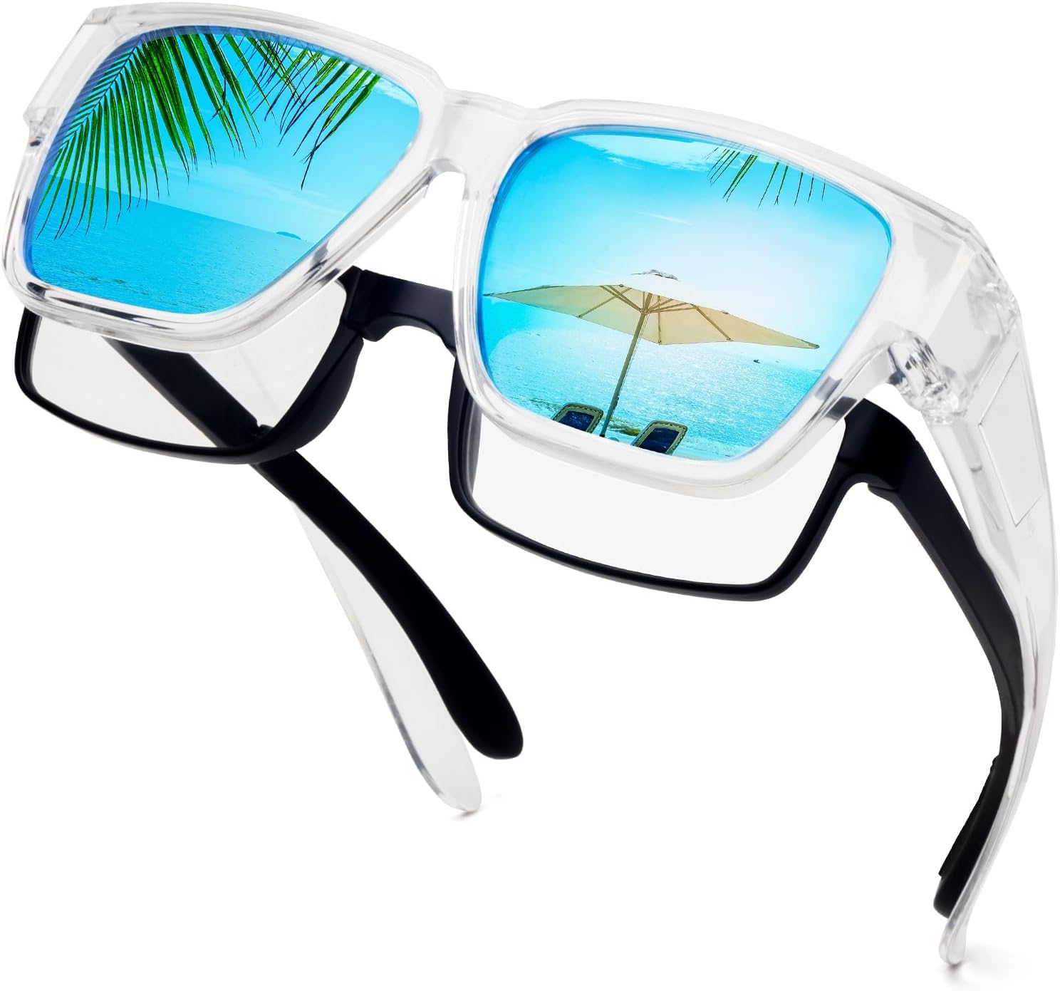 Face Shadow Polarisiert Überzieh Sonnenbrille Damen über