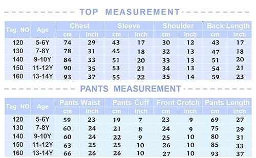 Valphsio Boy's Color Block Tracksuits Casual Sweatshirt Sports Pants Outfit Sets #TOP6