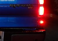 Vista 6 de iJDMTOY Luces de carrera completas de 7 piezas con lente ahumada 84-SMD LED y luces de posición laterales delanteras/traseras compatibles con Ford