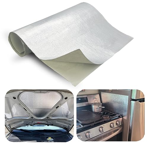 DEGEOBERLIN Adhesive Backed Aluminized Exhaust Heat Shield 12'' X 24''