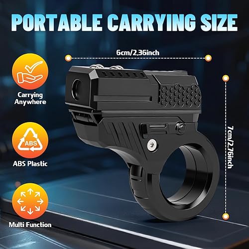 Miniatura 3 de Juguete giratorio para adultos, juguetes portátiles para aliviar la ansiedad y el estrés, juguetes de escritorio, accesorios de oficina, regalos de