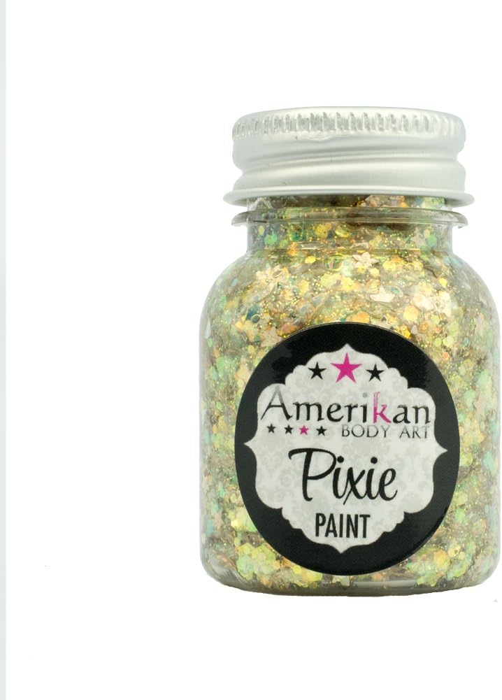 Amerikan Body Art Lucky Star Pixie Paint Glitter Gel (1 oz)