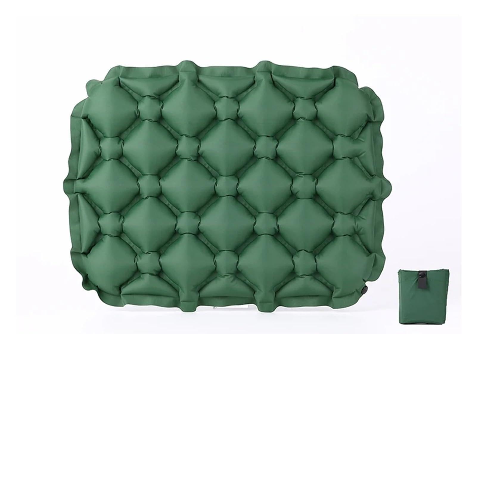 Hviyroi car seat cushion Inflatable Portable Travel Seat Cushion Water Resistant(Green)
