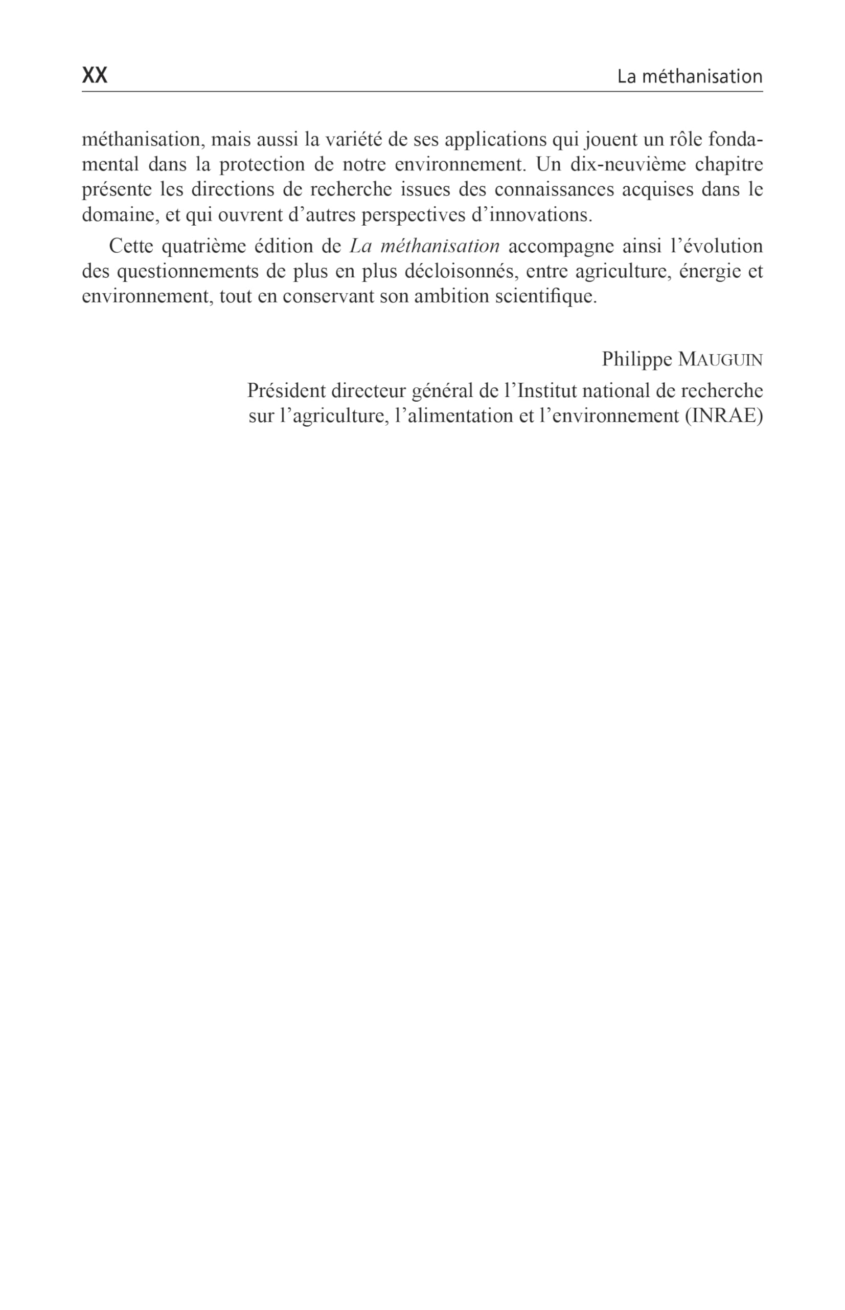 La méthanisation - 4e édition