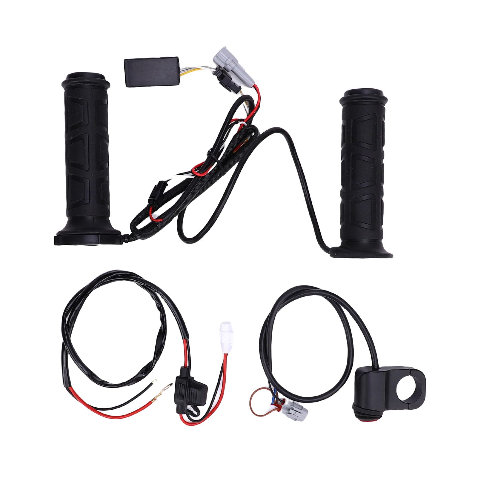 Impugnature per Manubrio Riscaldate ATV, Motocicletta Kimpex Nthreeauto, Impugnature Riscaldate Elettriche Anti -slitta