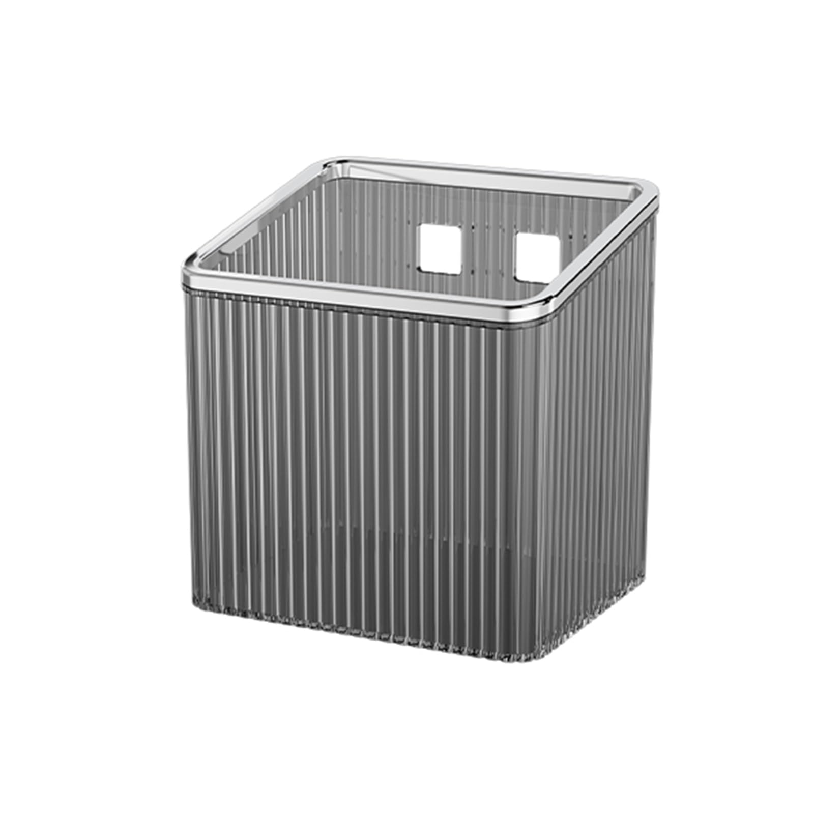 Pulreiush Floating Shelves Wall Bin Organizer Adhesive Wall Mounted Plastic Storage Organizer No Drilling Hanging Storage Containers Makeup Organizer