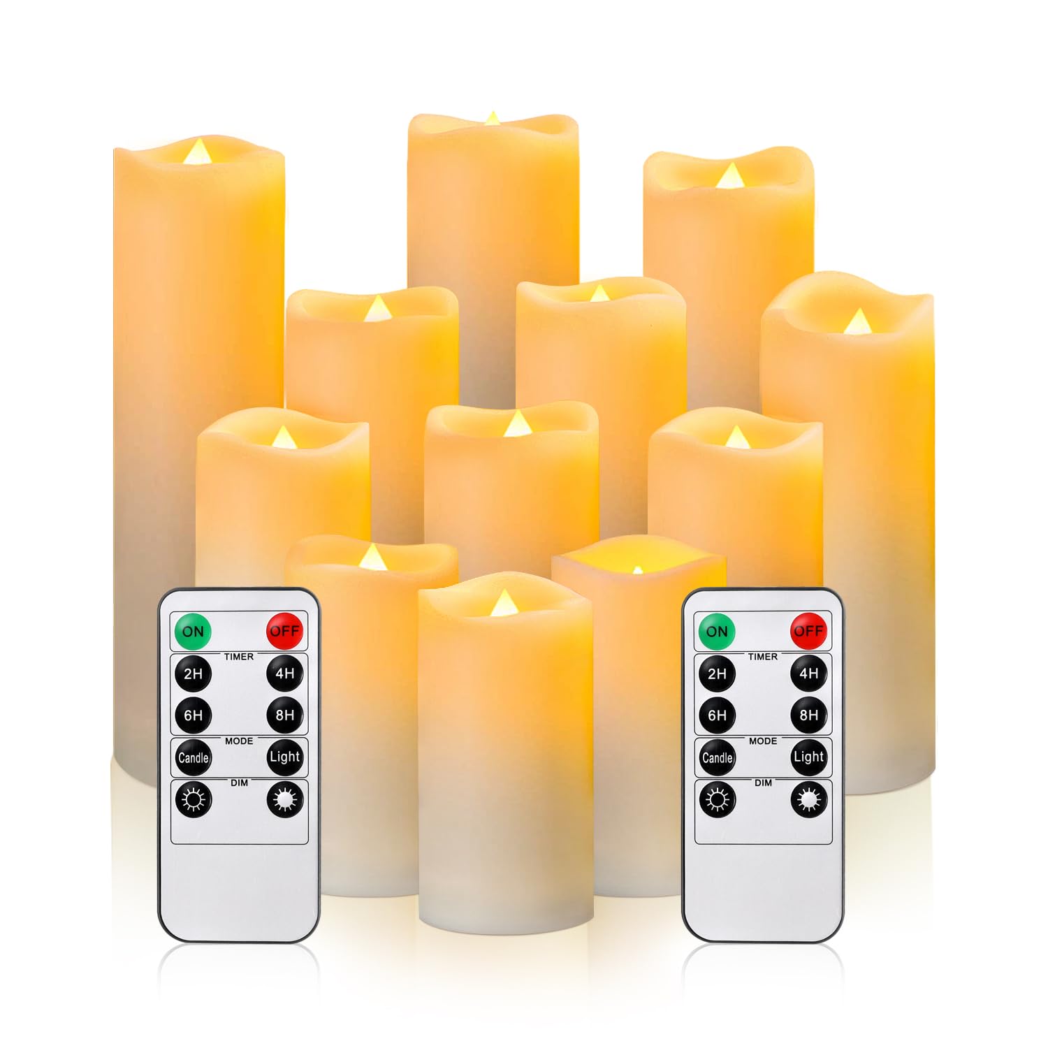 12 Unidades de Velas Eléctricas