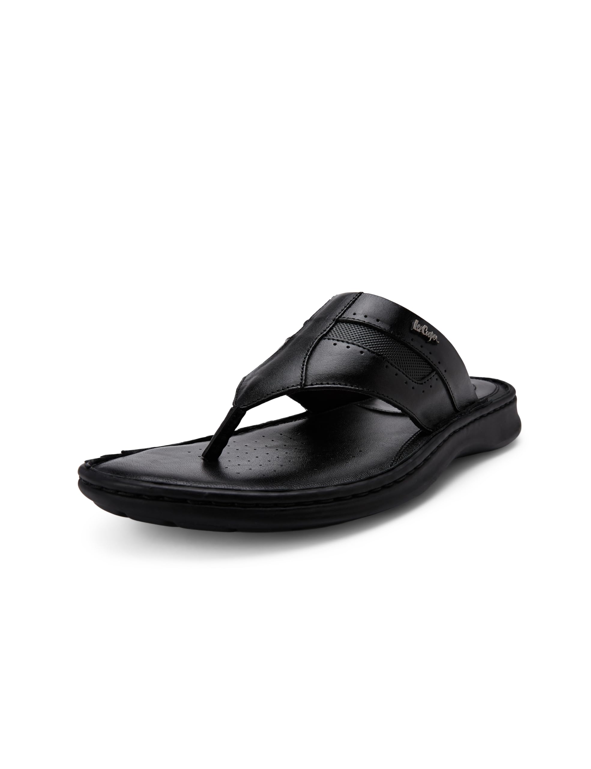 lee cooper Men's Genuine Leather Thong Sandals | Sandals For Men | Cushioned Insole & Comfortable-picture-39
