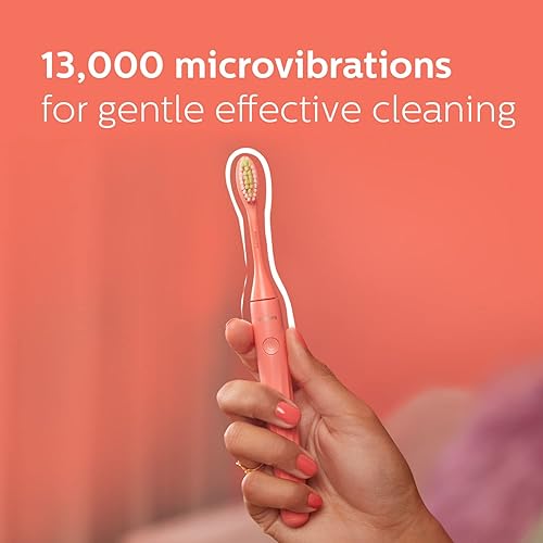 Miniatura 2 de Philips Un cepillo de dientes eléctrico de Sonicare HY110051 - Micro vibraciones, cerdas suaves que pulen y blanquean suavemente los dientes,