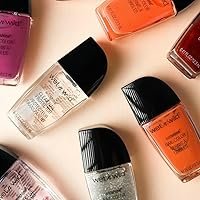 Vista 2 de wet n wild Wild Shine Nail Polish, Red Burgundy Frost, Nail Color Sé más pacífico