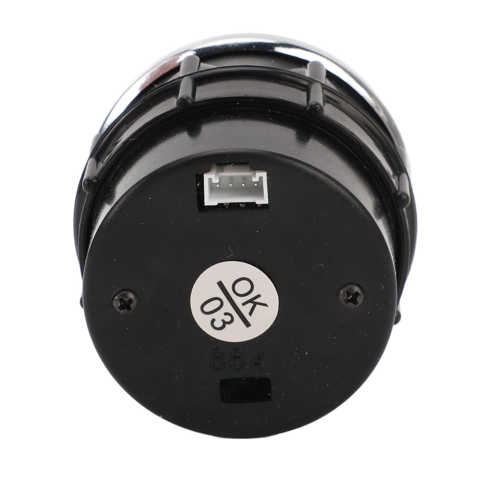 Aramox Manometro Digitale Pressione Olio Auto, Display 12V, 52 mm, 0-100 PSI, Alta Precisione