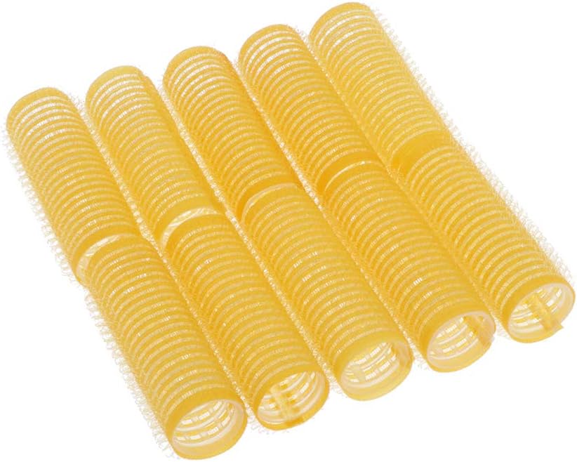 F Fityle grip by self Holding Hairdressing Curlers Hair Design Sticky Cling Gripping Sticky Rollers 8 Size, 20mm