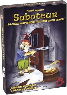 Comprar Mercurio - Saboteur + Expansión | Juego de Estrategia, Traición y Roles Ocultos | Incluye Nuevas Cartas y Roles | a Partir de 8 Años | Entre 2 y 12 Jugadores