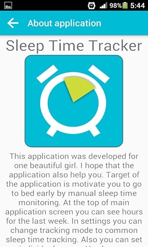 Sleep Time Tracker