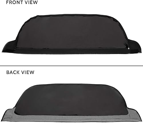 Miniatura 5 de ECOTRIC Parte superior blanda de ventanas tintadas, compatible con Suzuki Sidekick/Geo Tracker 1995-1998, cubierta superior suave para senderos,