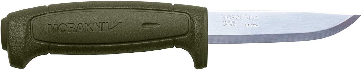 Morakniv Craftline Basic 511 Fixed-Blade Knife with High Carbon Steel Blade and Combi-Sheath, 3.6 Inch : Tools & Home Improvement