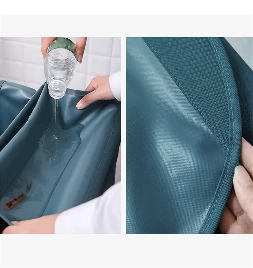 Kosz na Pranie Pojemnik na Pranie Kosze Na Pranie Składany Kosz Torba Na Pranie Kosz Do Przechowywania Ubrań Z Pokrywką Kosz na Bieliznę (Color : A, Size : 47 * 34 * 70cm)