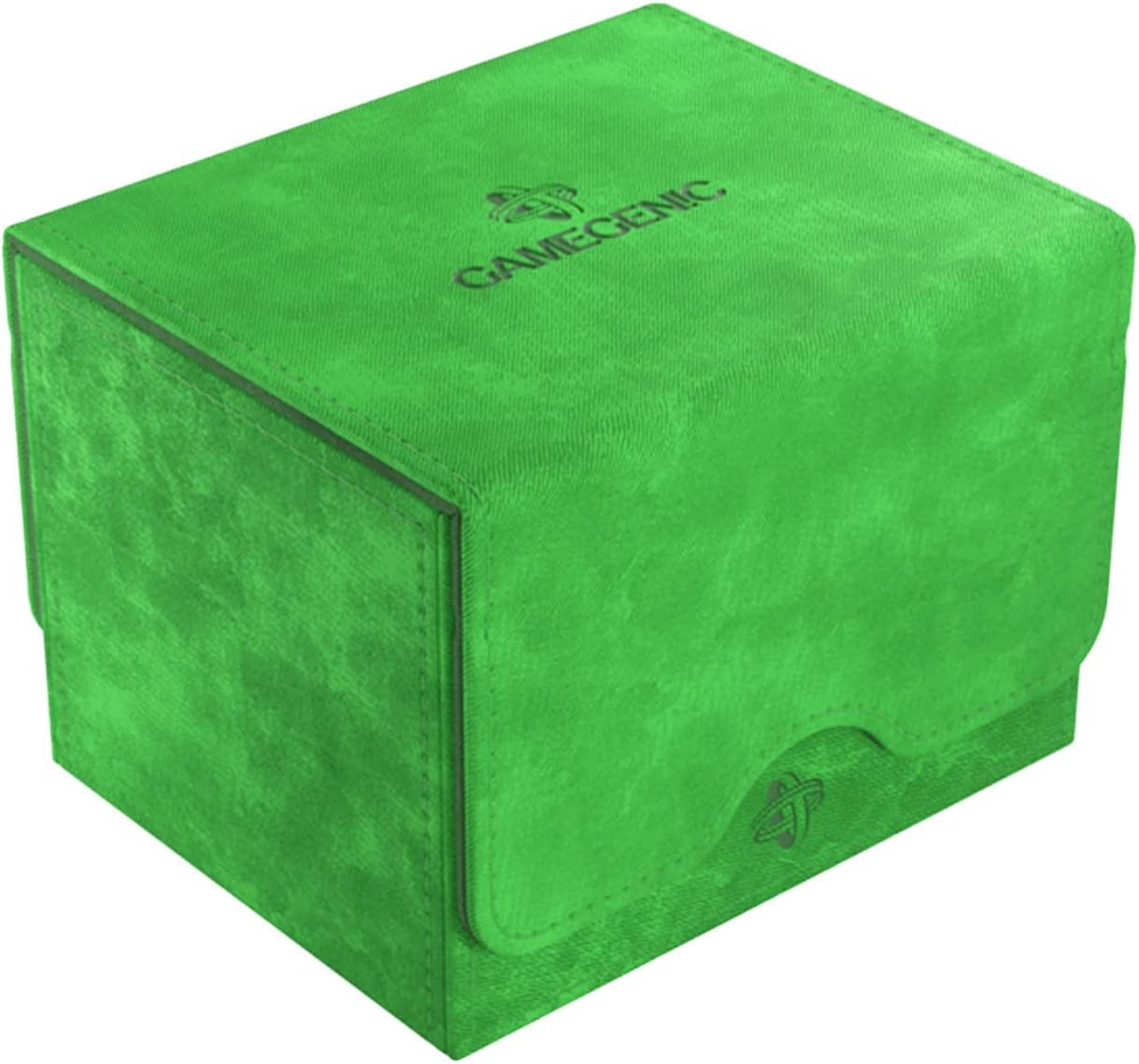 Gamegenic Deck Box – Sidekick XL Green 100CT – Durable and Sturdy TCG, OCG