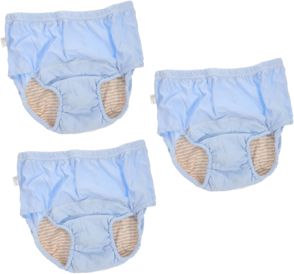 3pcs Urine Pad Adult Diapers for Women Cotton Underwear Breathable Reusable Diaper for Elderly