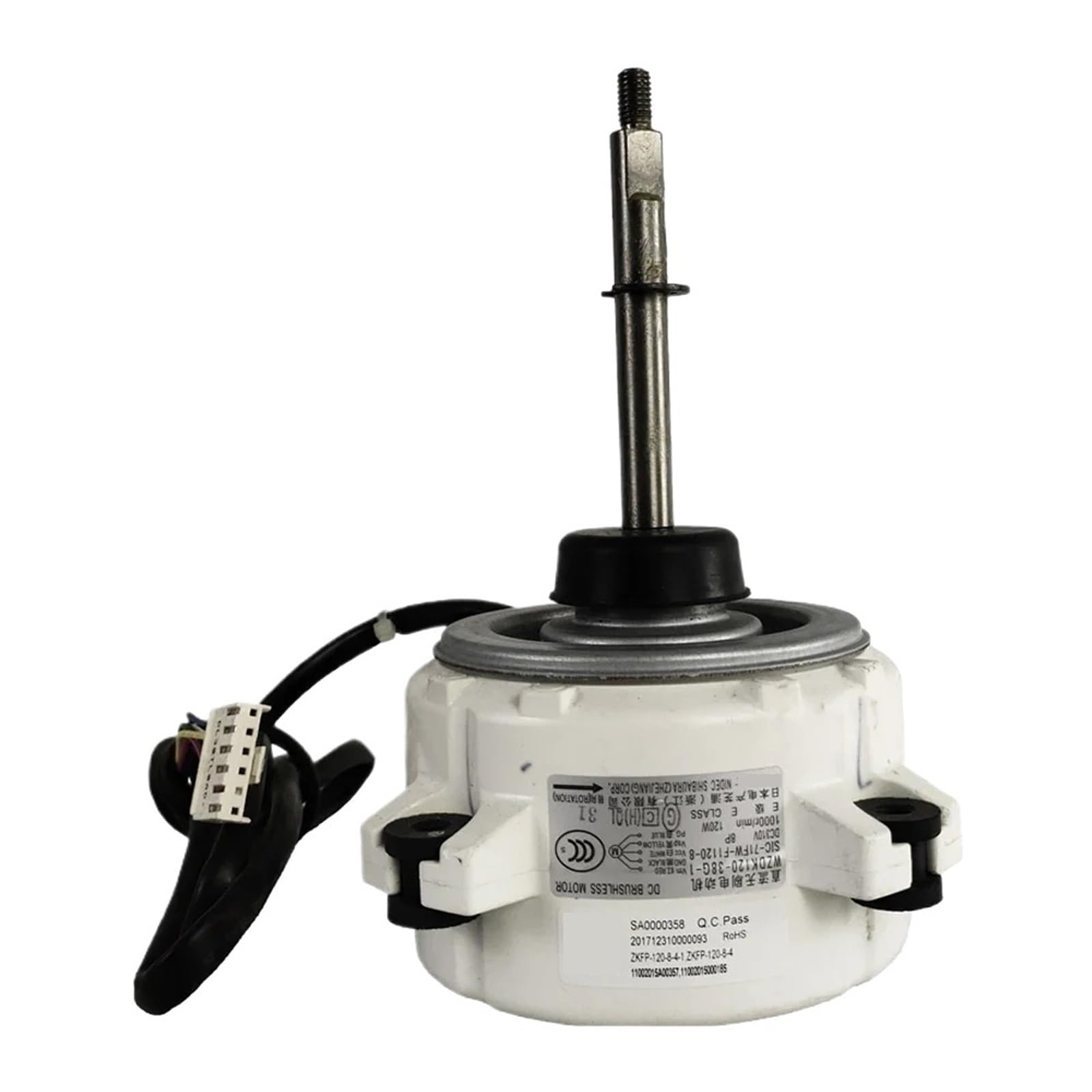 EKFBQBGW Air Conditioner Indoor Unit DC Fan electronic starter WZDK120-38G-1 DC310 120W 1000r/min SIC-71FW-F1120-8 Conditioning Parts