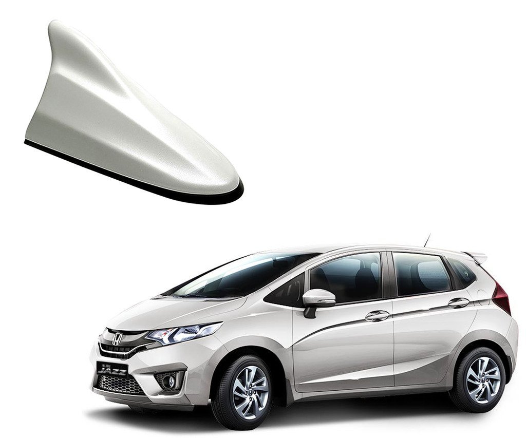 Auto Pearl Shark Fin Replacement Signal Receiver Antenna - O.E. Taffeta White Color Compatiable with - Jazz-image-23