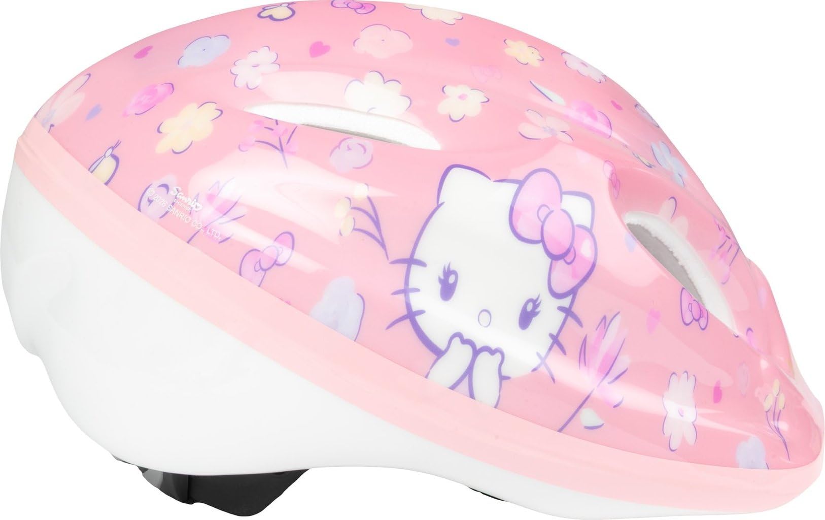 Hello Kitty Casco Bici Easy Taglia M 52-56 cm Bambina - Casco Bambina Con Rotella Regolabile e Ventilazione