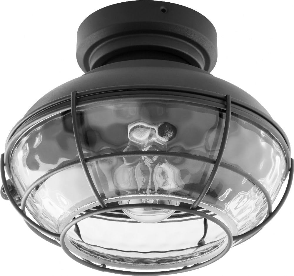 Quorum 1974-69 Restoration LED Fan Light Kit from Windmill Collection in Bronze/Dark Finish,