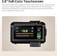 Vista 4 de Godox iT30 Pro C iT30Pro C iT30ProC iT30Pro-C Mini Flash para cámara Canon, exposición automática TTL, HSS 1/8000 segundos, 2.4G Wireless Xsystem