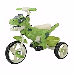 Dinosaur Kids Tricycle Kid Trike Bike for Girls & Boys, Green