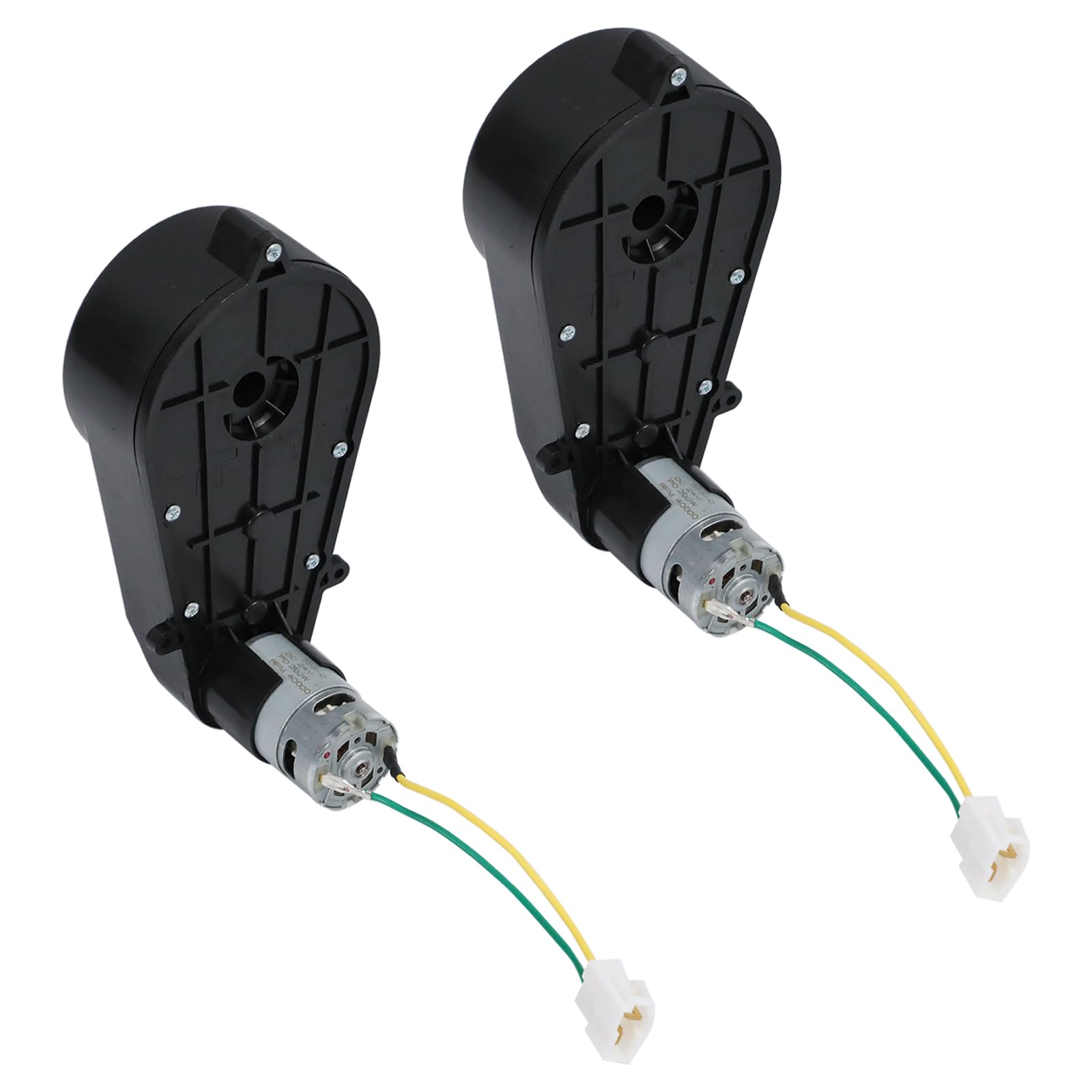 24 V RS550 - Scatola di trasmissione motore elettrico, 2 pezzi, 40000 giri/min, motore elettrico, cambio per auto dei bambini, giocattolo di ricambio