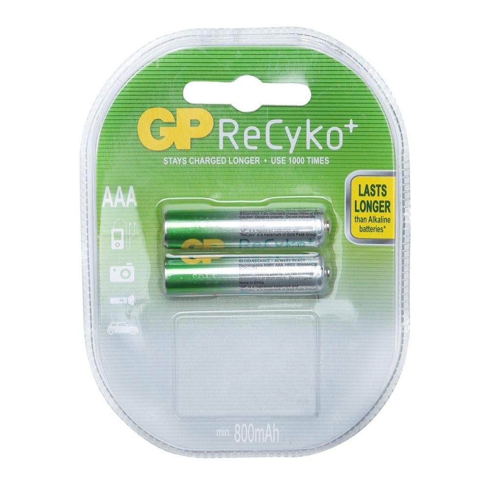 GP RecykoRechargeable Battery 2xaaa - 800 Mah