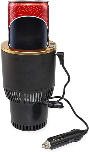 Miniatura 9 de Yesinaly Enfriador de tazas 2 en 1 para automóvil, calentador inteligente de control de temperatura, soporte de taza de automóvil inteligente