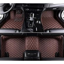 All-Weather Custom Car Floor Mat - Waterproof, Dirt-Proof and Easy to Clean Dark Brown