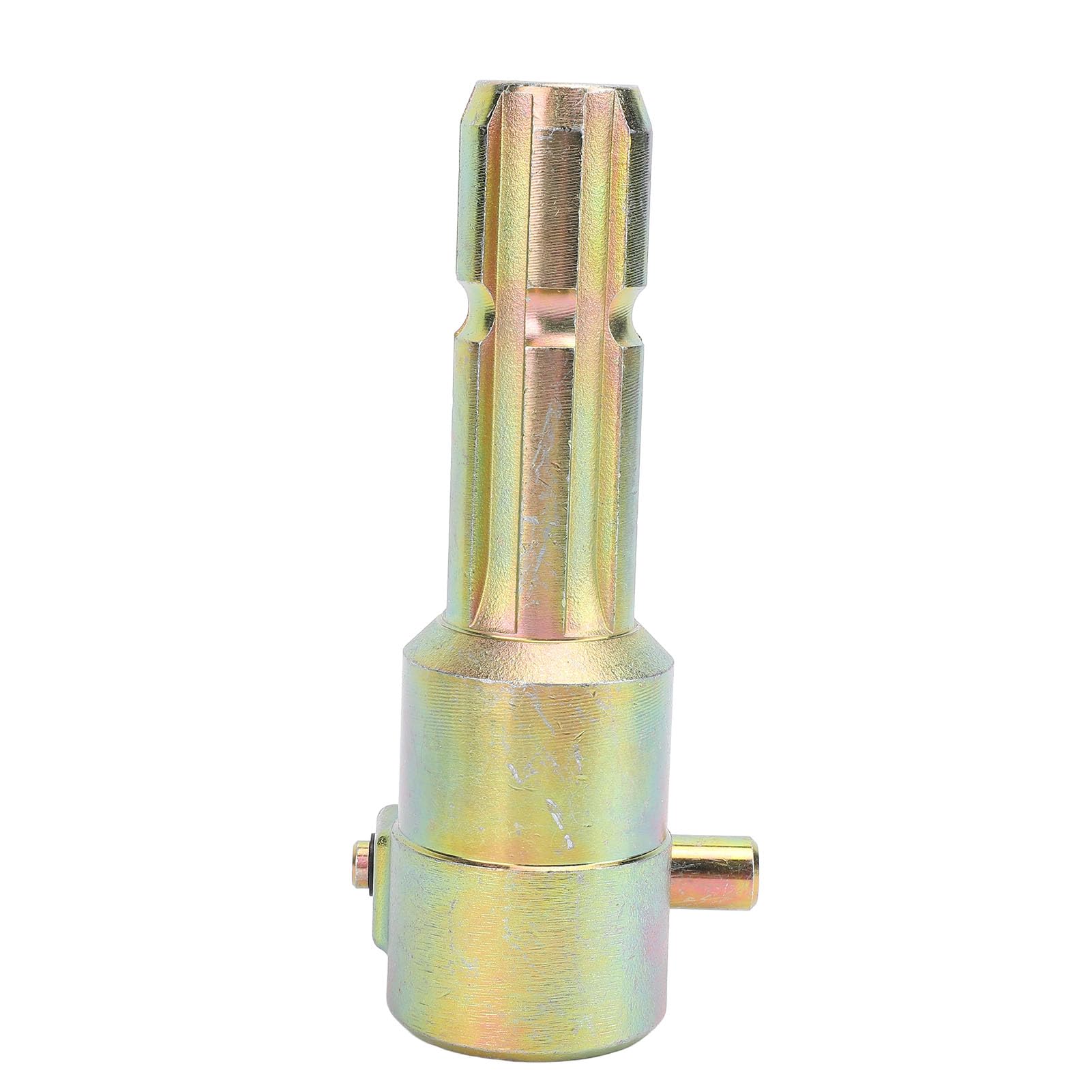 Drfeify Adapter Przedłużający WOM Metalowy Przedłużacz Wału Odbioru Mocy 1 3 8 Cali 6 Wielowypustów PA09 4 125 Cali Szybkozłącze do Ciągników o Mocy do 70 KM i 3-punktowego Szybkozłącza