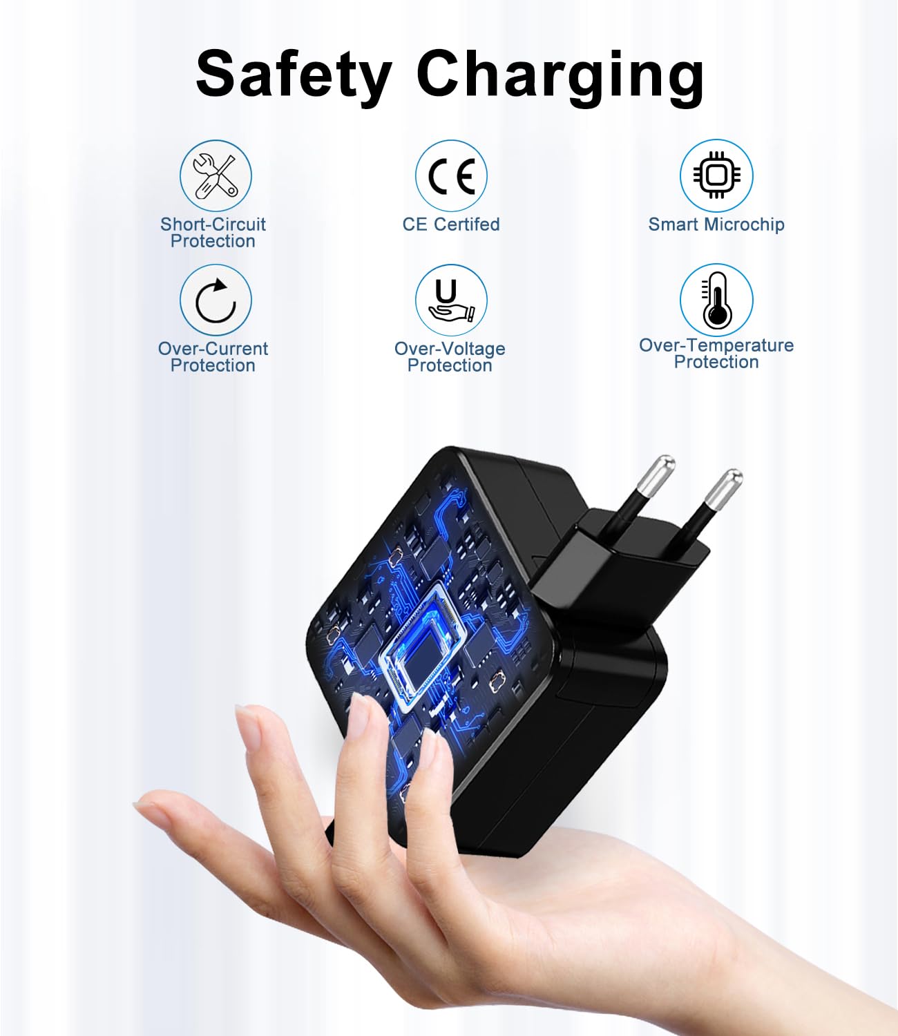 Cluvox 65W 45W Caricabatterie Compatibile con Lenovo Computer Portatile,20V 3.25A Adattatore di Alimentazione per IdeaPad 320/330/330S/510S/520/530 Yoga 510 710 Flex 4/5/6/14/15,Connettore:4,0mm*1,7mm