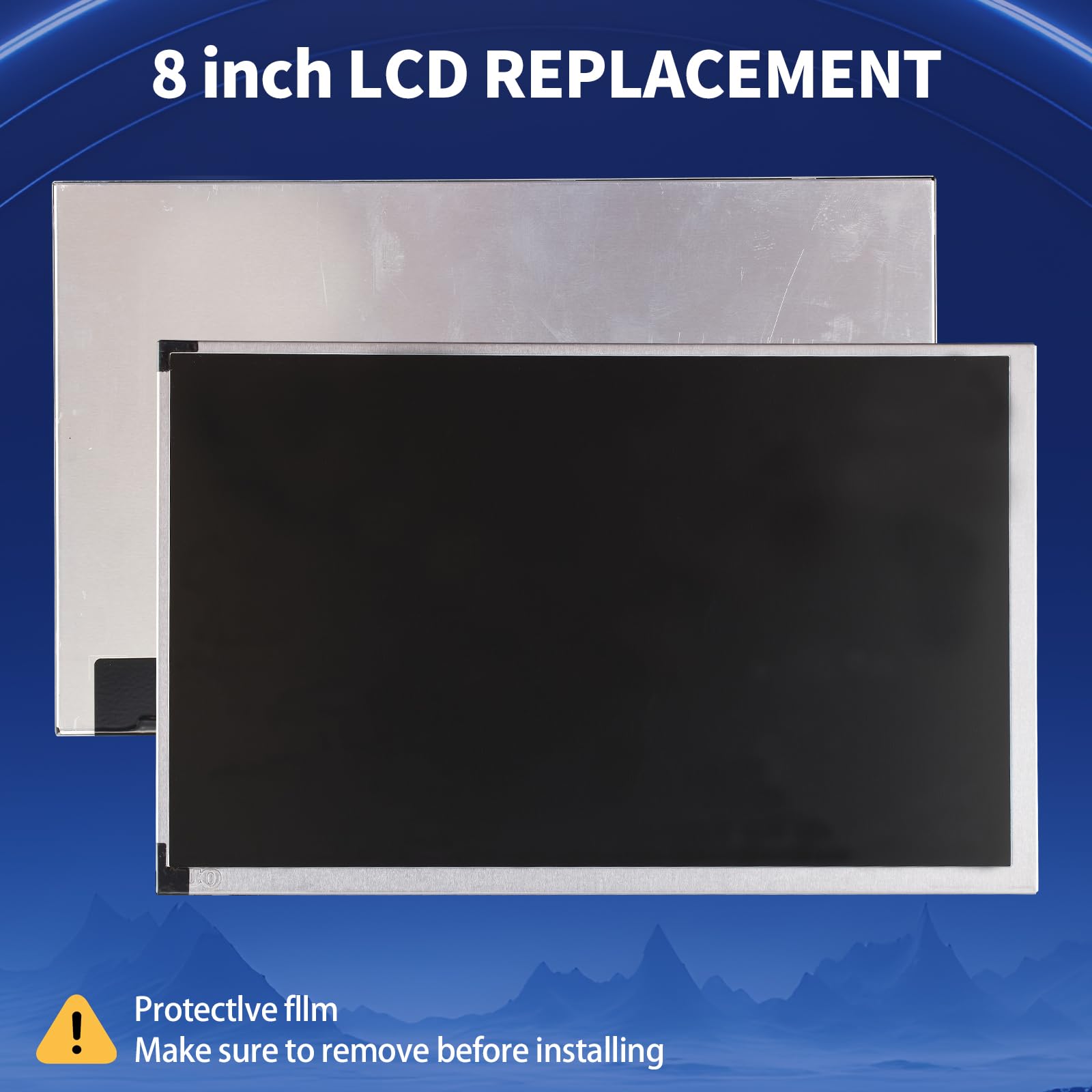 TsuperU Écran LCD de rechange 8" pour Mitsubishi Outlander Sport PHEV SP SE Touring SEL édition limitée LE GT ES 2019 2020 2021 (LCD sans numériseur)