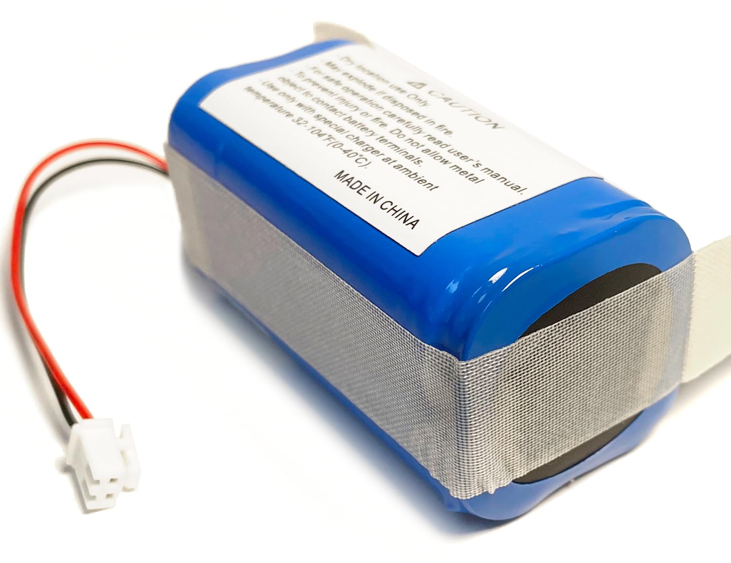 XITAIAN Batteria di Ricambio 14.4V 2800mAh INR18650 M26-4S1P 4INR19/66 per Shark Ion RV1000S RV1100VL RV101AE UR1000SR RV850 RV850BRN RV850WV RV851WV RV871 RV871C RV700_N RV720_N RV725_N(2-Prong Plug)