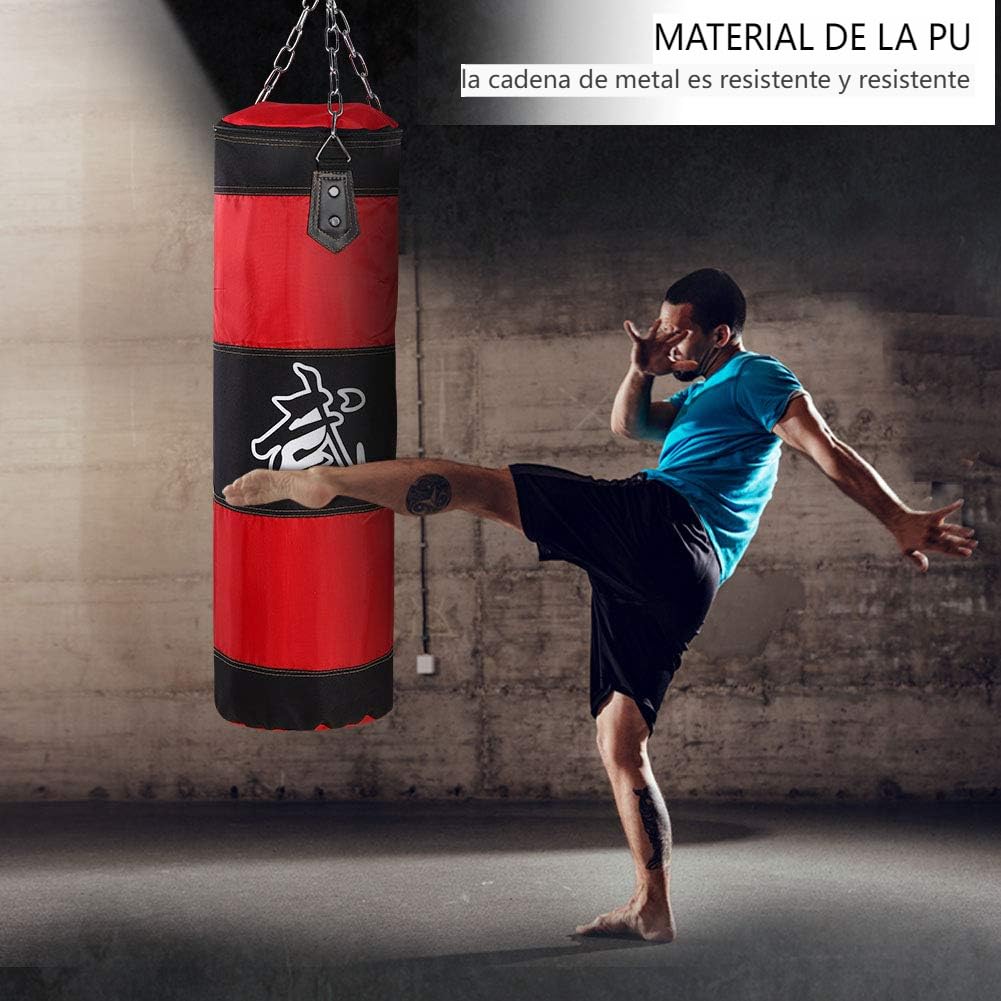 Sacchi Di Sabbia Per Fitness Pesanti, Sacco Da Boxe, Sacco Da Boxe Vuoto, Gancio Da Boxe Per Allenamento, Sacco Di Sabbia Per Combattimento, Karate, Sacco Di Sabbia Per Allenamento