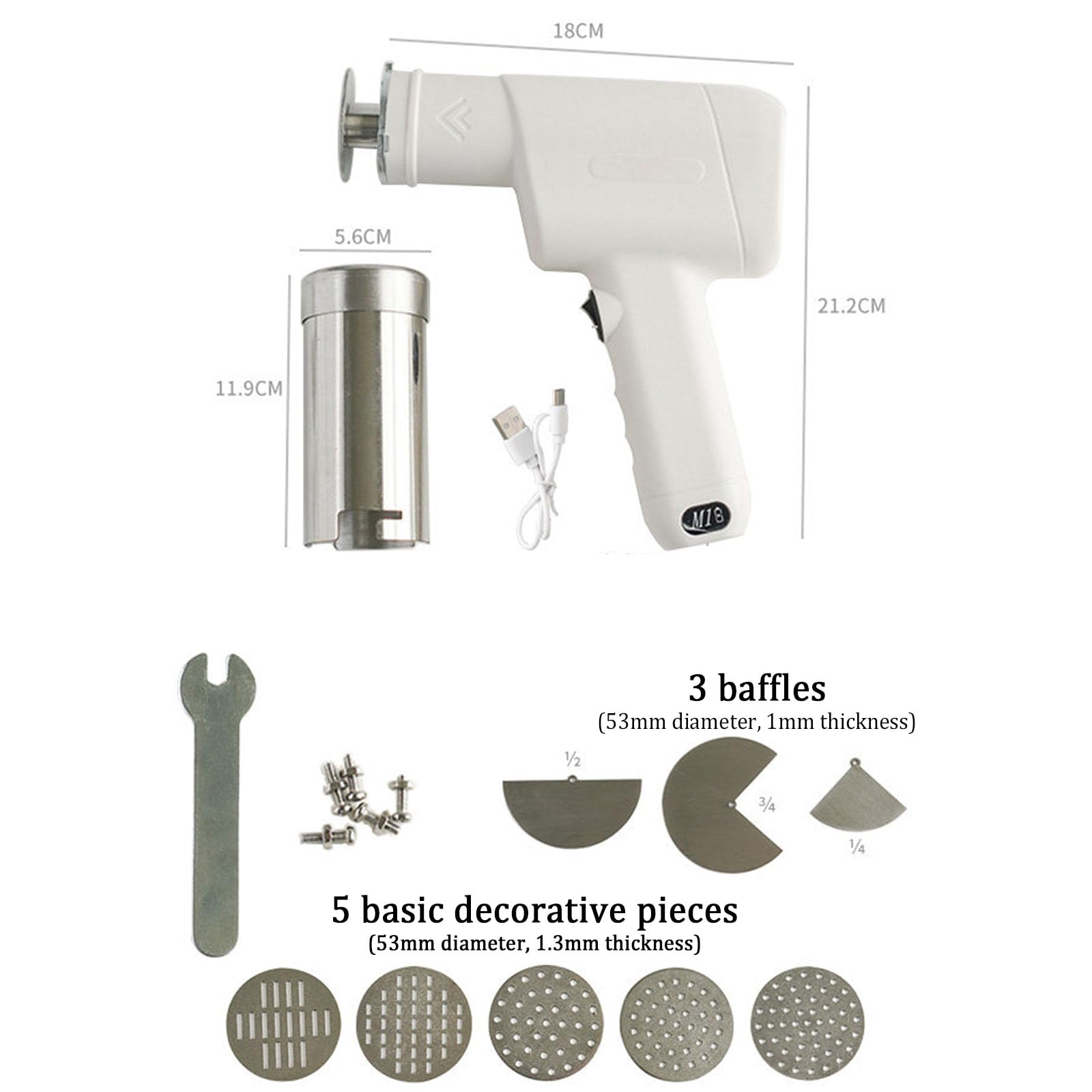 Kit De Extrusora Eléctrica De Jabón, Kit Completo para Hacer Jabón DIY con 10 Moldes De Acero Inoxidable, Extrusora De Jabón En Barra, para Jabón Artesanal DIY, Proceso En Frío