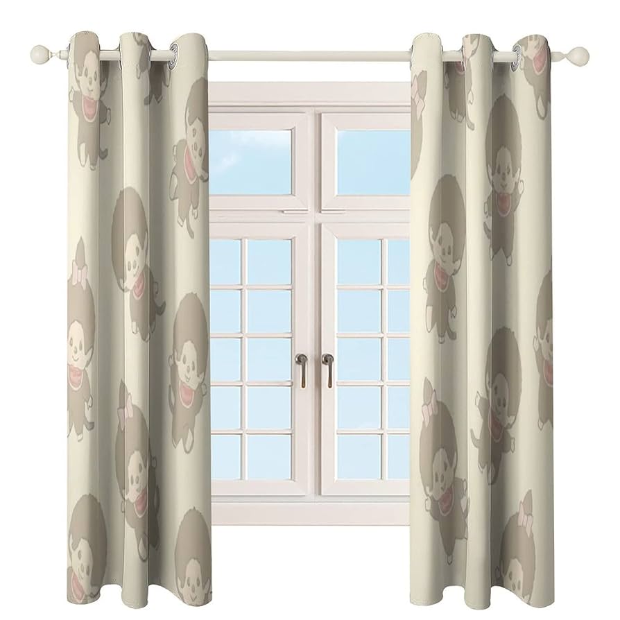 カーテン　もんち Amazon｜モンチッチ カーテン 1級 遮光 ドレープカーテン かー